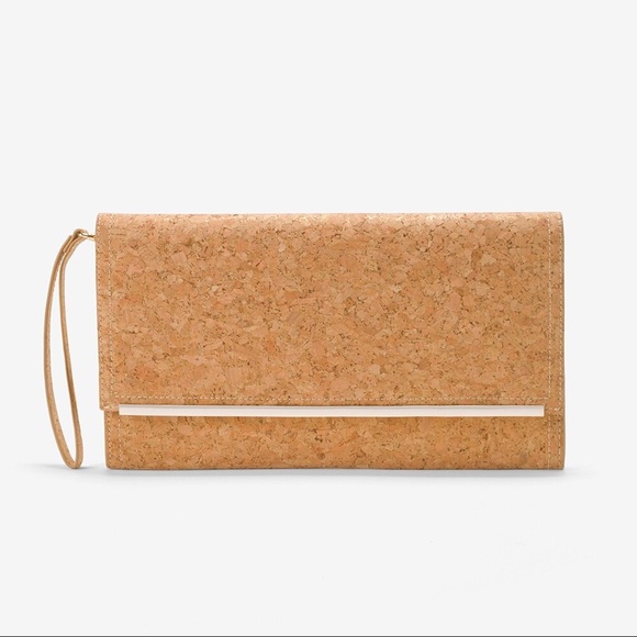 NWT WHBM Cork Clutch
